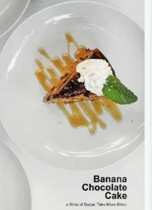 Banana Chocolate Cake